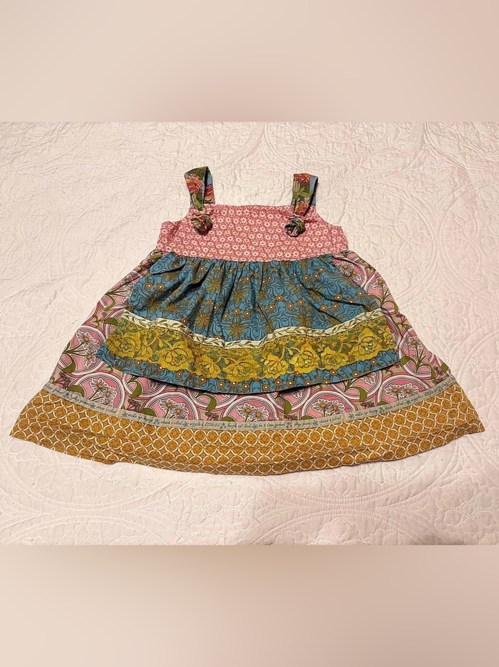 Matilda Jane Hotline Daisy Lace Knot Top Vintage HTF- Size 2